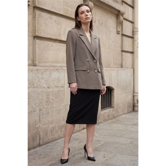 Gepofte Blazer Jas