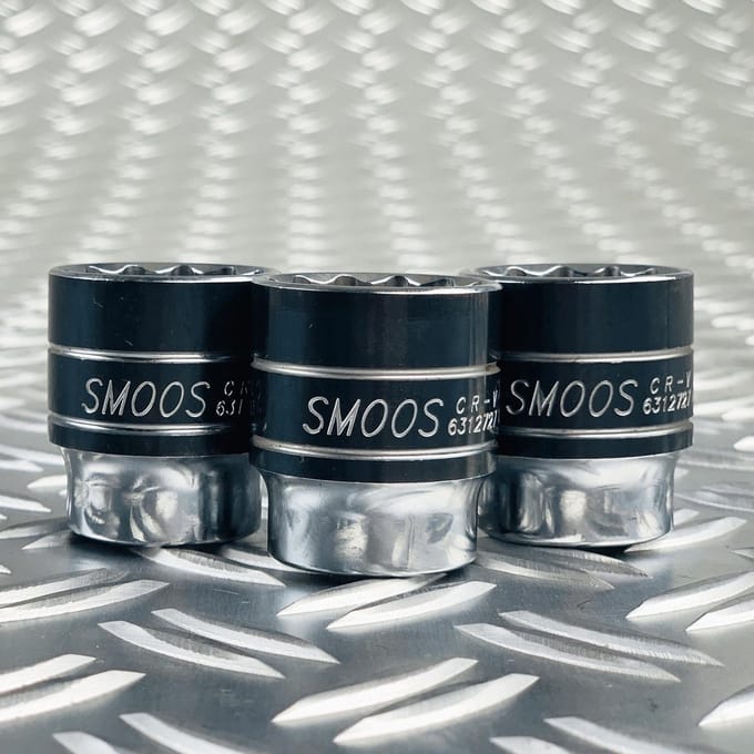 Smoos® Losse 12-kants dop 32 mm met 1/2 opname - 3 stuks