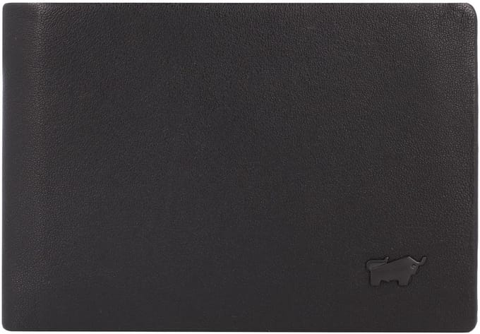 Braun Büffel Portemonnee Hannes RFID Wallet 4CS Black Zwart