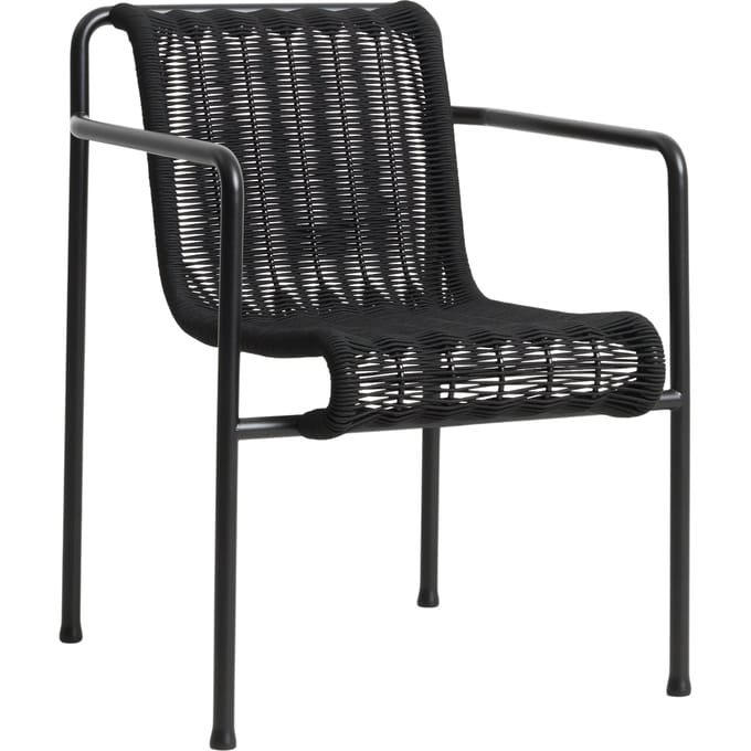 HAY Palissade Cord Dining Chair - anthracite
