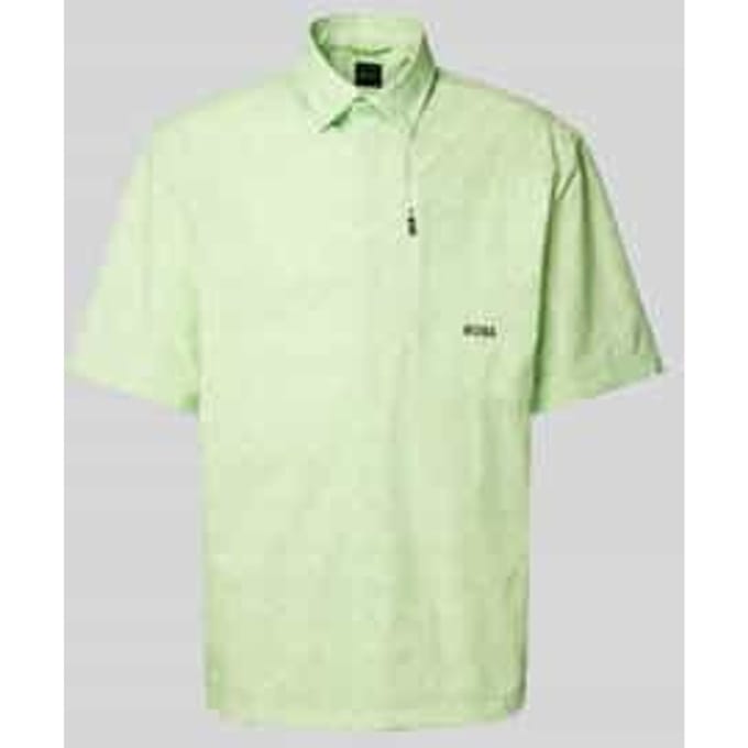 Regular fit vrijetijdsoverhemd met all-over print, model 'Bechno'