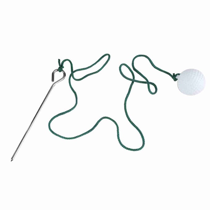 Golf Fly Swing Trainings Touw Bal Buitenshuis Golfclub Oefenaccessoires gray