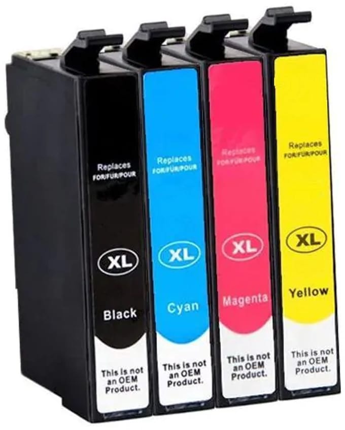 Inktcartridge geschikt voor Epson 407 / 407XL | 1x Multipack geschikt voor Epson WorkForce Pro WF-4745DTWF