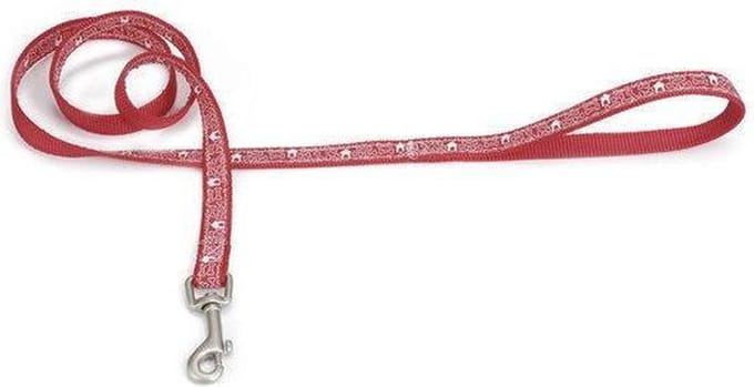 Nylon looplijn Bones. Rood.