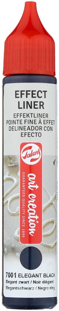 Talens Effect Liner/Dot Stift Elegant Black 28ml | 7001