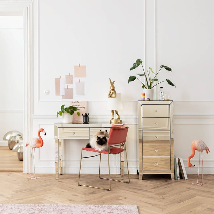Tafellamp konijnfiguur goud Kare Design Rabbit Gold