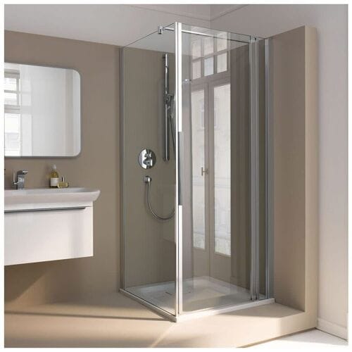 Koralle myDay swing door TPFA R 120 stop right, with fixed element for partition VB01912020AA1
