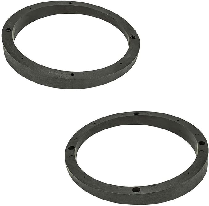 Speaker Spacers - Adapter Rings - Car Audio Installation - Beveled Design - 10/20mm for 165mm