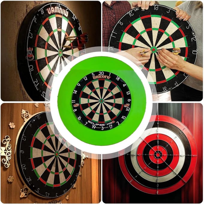 Dartbord Surround en Opvangring voor Wandbescherming