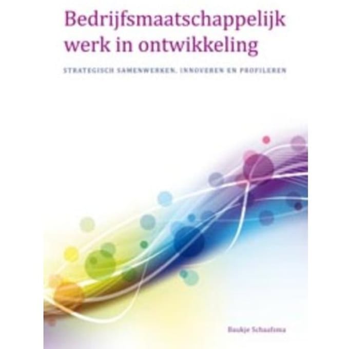 Bedrijfsmaatschappelijk Werk In Ontwikkeling - Baukje Schaafsma