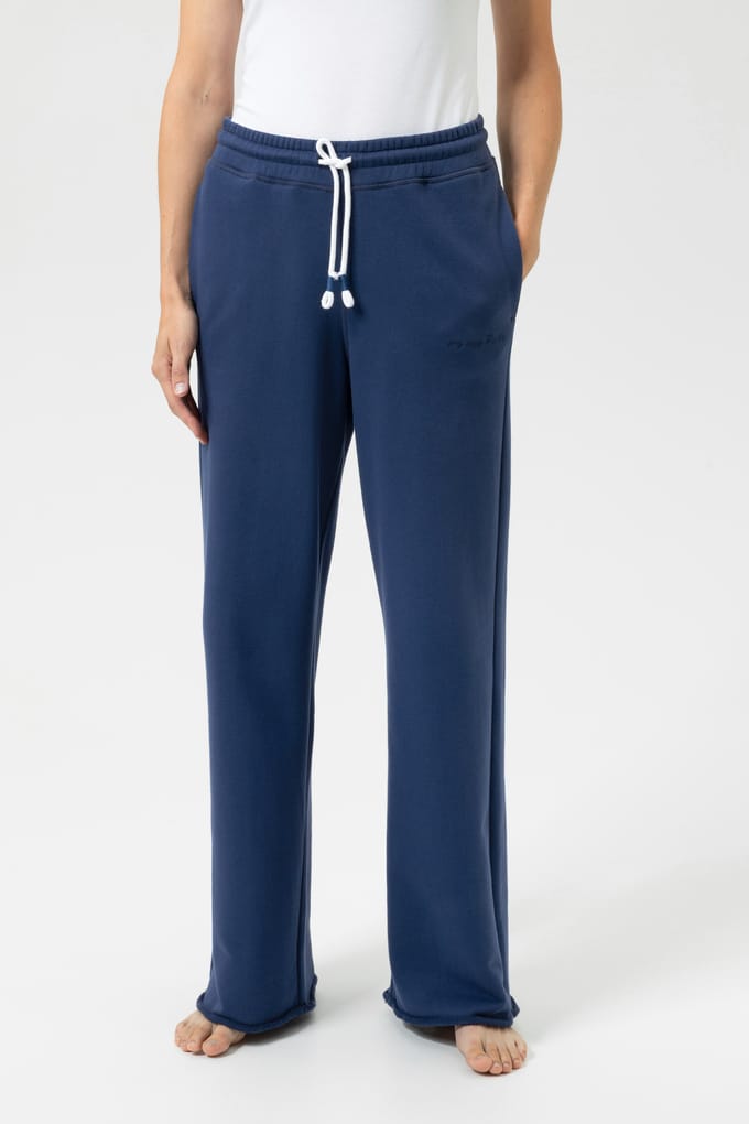 Lange broek Serie Mellow Cotton Blue Zodiac