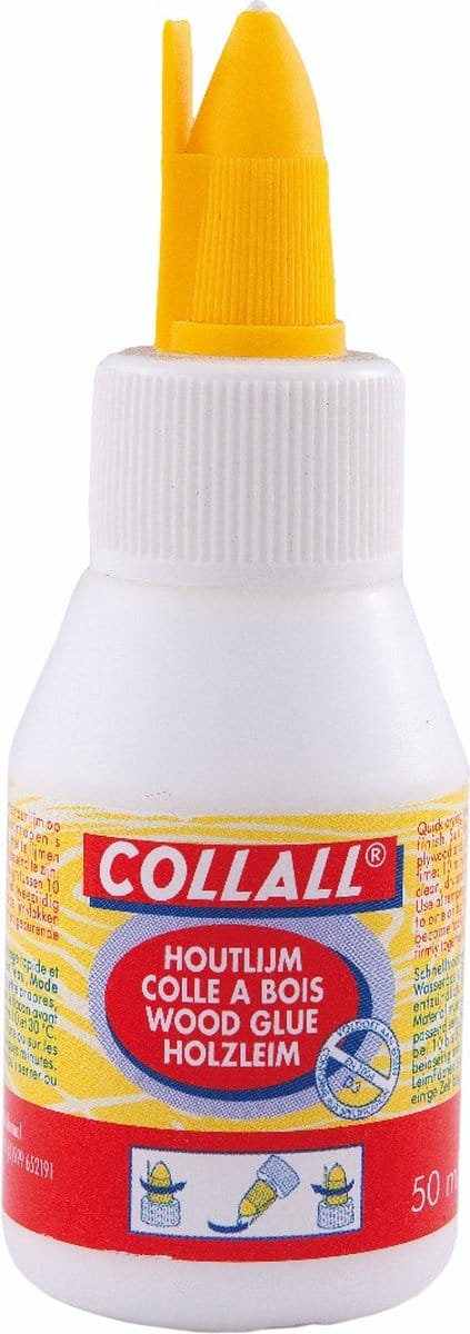 Houtlijm - D3 Wit 50ml in Fles (1 st.)