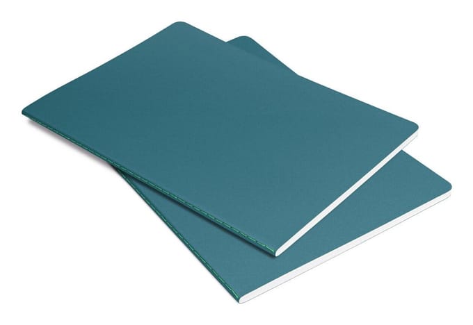 Sigel notitieboek Linescape, A5, geruit, blauw/neongroen