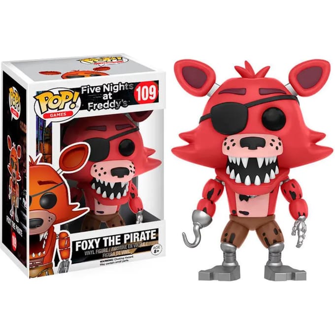 POP! Figures ! Five Nights At Freddy's - 109 Foxy The Pirate Speelpoppen