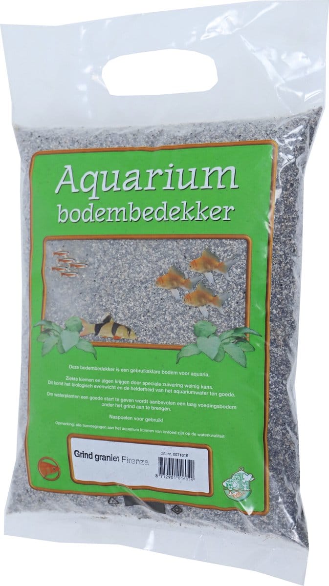 De Boon Aquariumgrind graniet Firenza | gewassen bodembedekking 8 kg