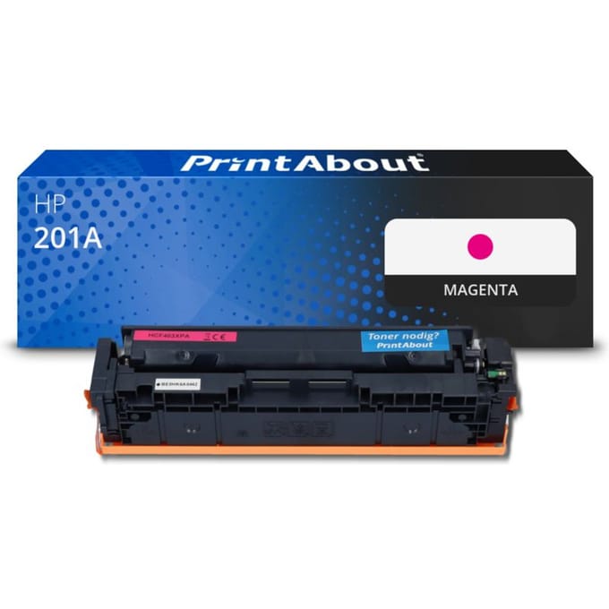 PrintAbout huismerk Toner 201A (CF403A) Magenta Geschikt voor HP