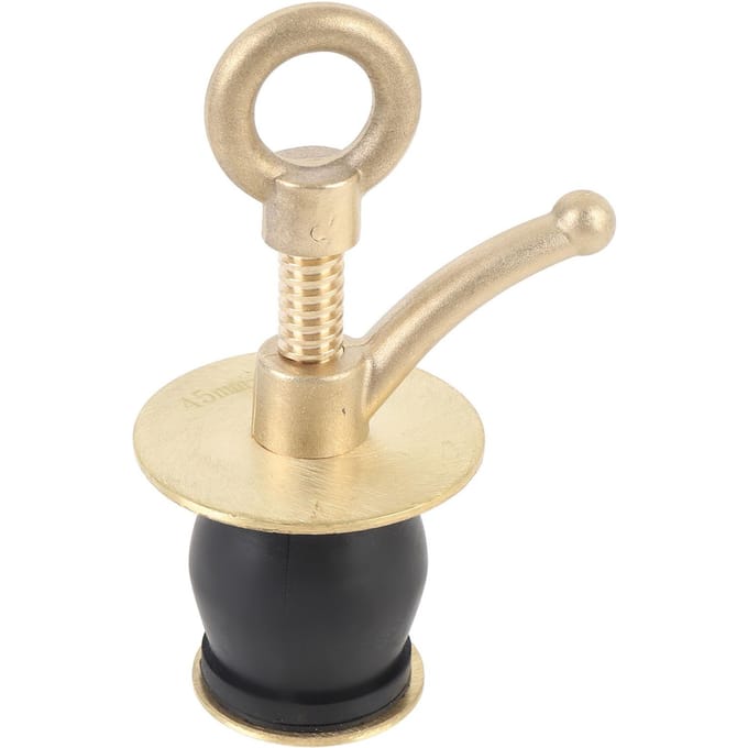 Bootdek Messing Plug IMPA232481 Compact Multifunctioneel Marine Rubber Afvoerplug voor Afvoergat Rioolbuizen