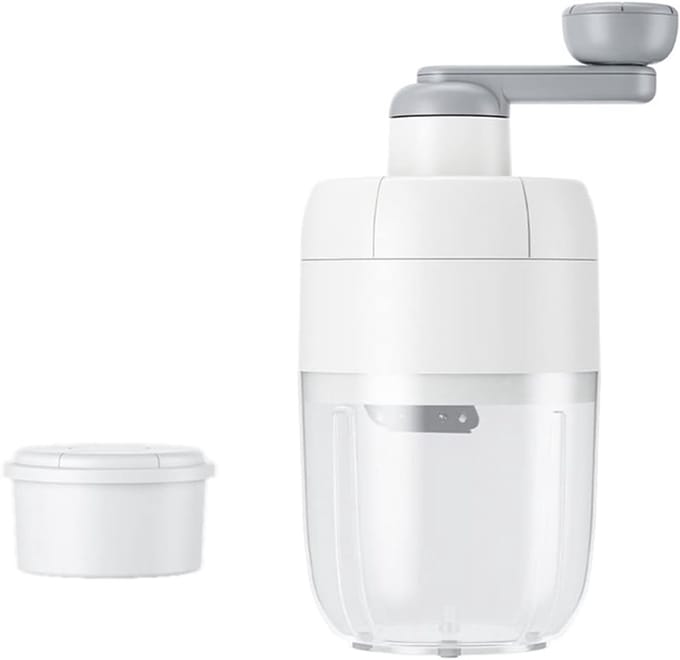 Handmatige ijsvergruizer – Met handcrank, antislip voet, efficiënt voor zomerdranken