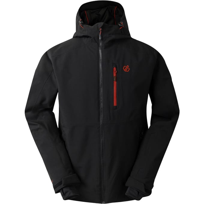 Dare 2B Heren Eagle III Ski jas (Zwart/Vaarrood)