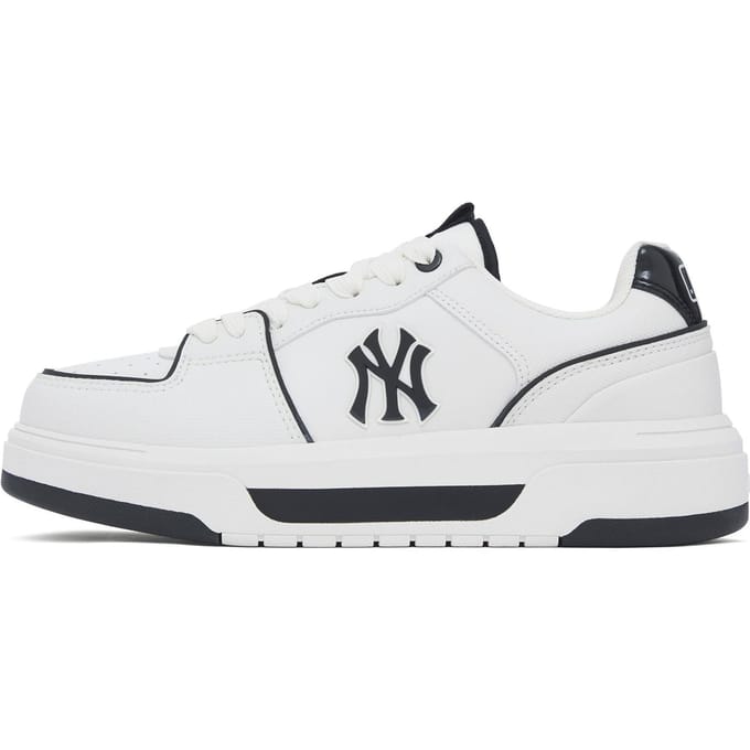 MLB Chunky Liner Cuir Confortable Polyvalent Durable Léger Respirant Augmentation de la Hauteur Baskets Basses Baskets Unisexes 3ASXCBS4N-50WHS 43