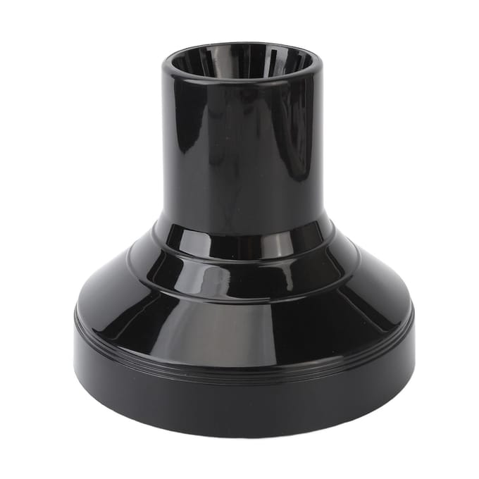 Haardroger Diffuser Universeel Draagbaar Blaasdroger Diffuser voor Fijn Dik Krullend Golvend en Kroeshaar black