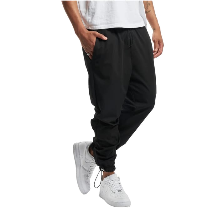 DEF - Chino Heren joggingbroek - S - Zwart