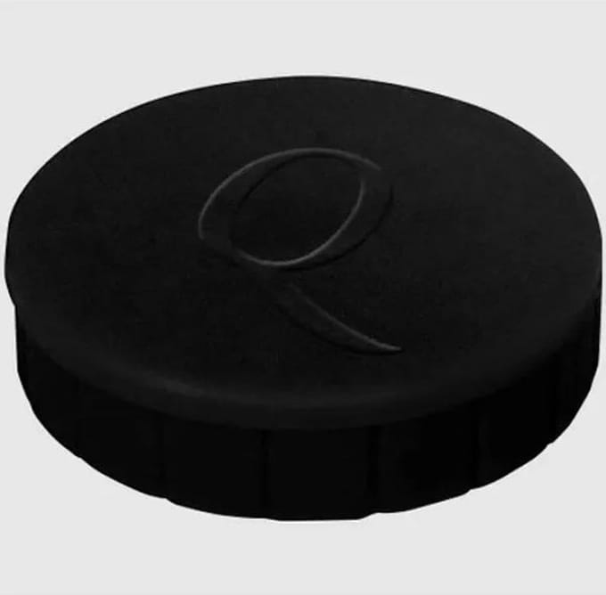 Magneet quantore 32mm 800gr zwart 10 stuks