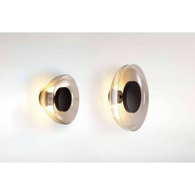 MARSET LED wandlamp Aura Plus, Ø 25 cm, opaal
