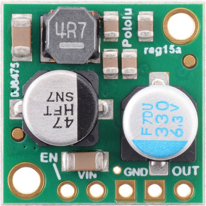 5V, 2.5A Step-Down Voltage Regulator D24V25F5 Pololu 2850