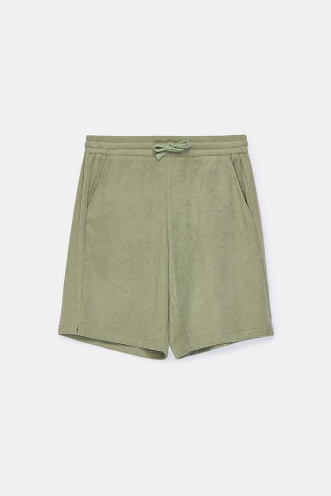 Woody short heren - kaki - 261-10-RLS-T/788 - maat XL