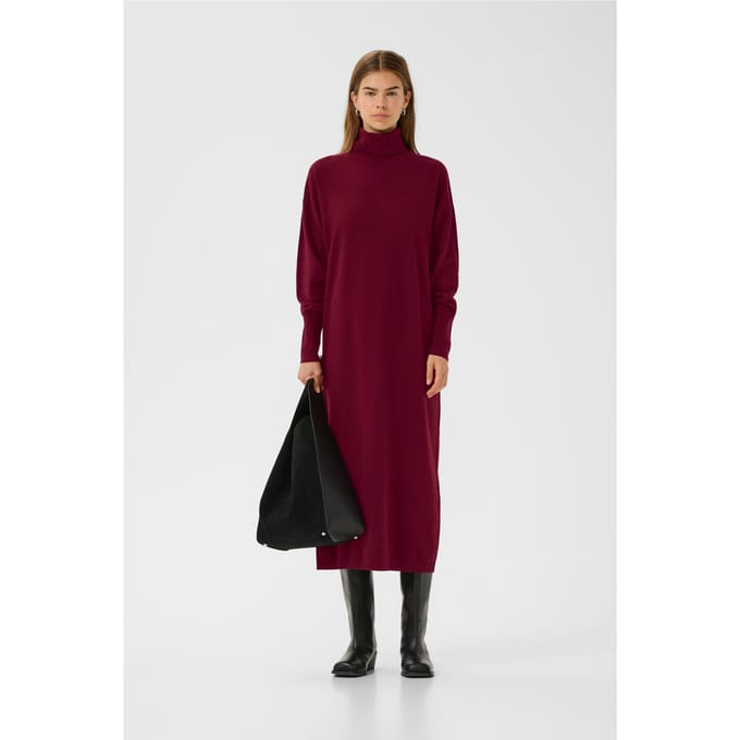 INWEAR Kellsieiw Dress Dames - Jurk - Bordeaux - Maat M