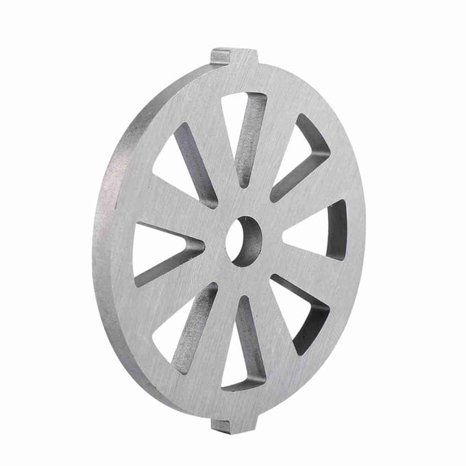 Vleesmolen Crusher Hakmolen Plaat Schijf Mes 7mm Gat white