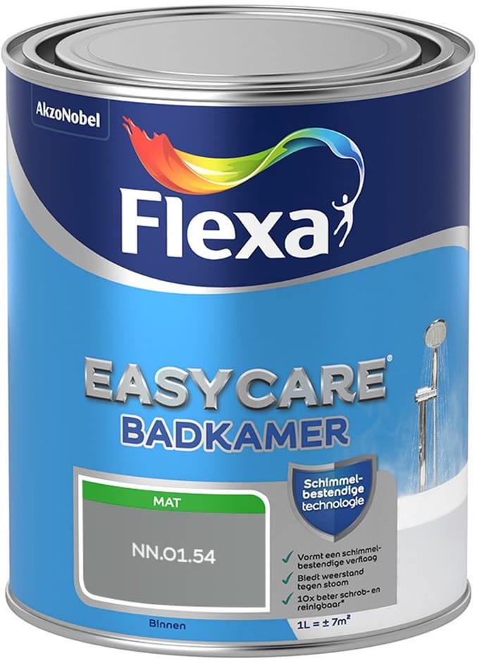 Flexa - Easycare Badkamer - Nn.01.54 - Mengverf - 1 L