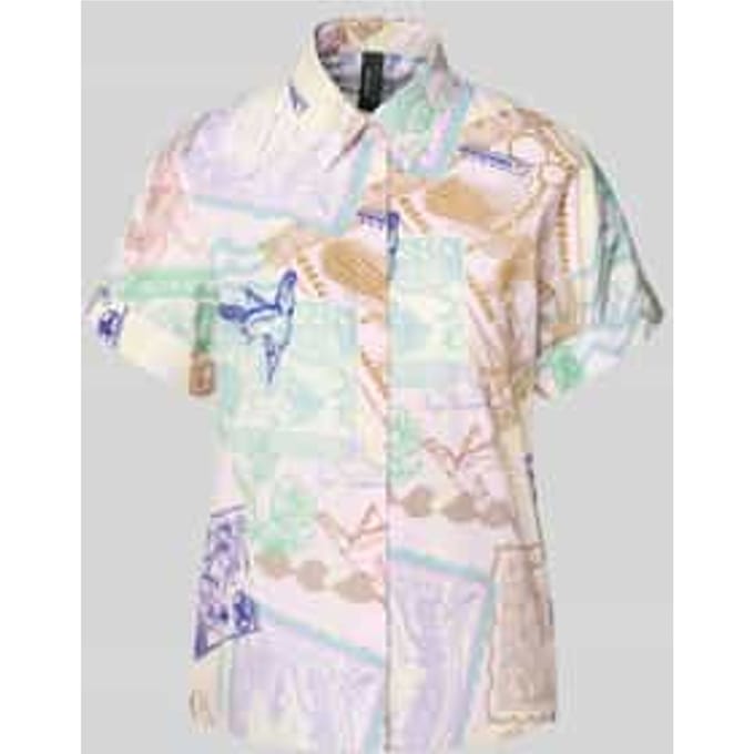 Regular fit Blouse in All-over look