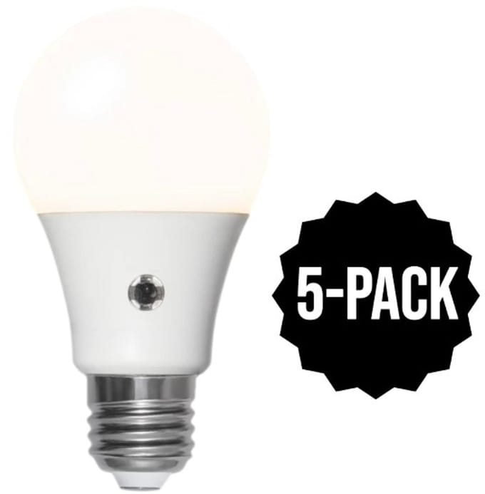 Lamp met schemersensor - 8.2W - set van 5