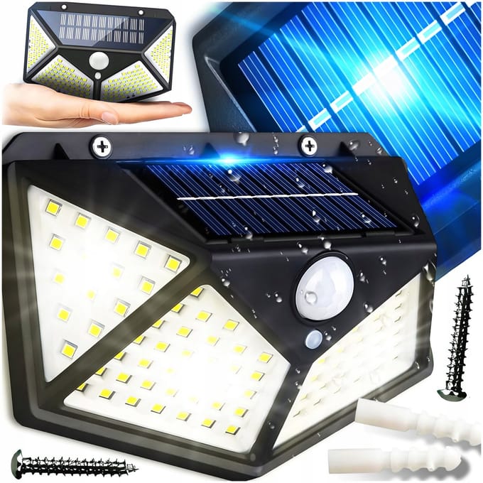 2015966 Serie - Solar Tuinlamp - Bewegingssensor - IP65 - Weerbestendig