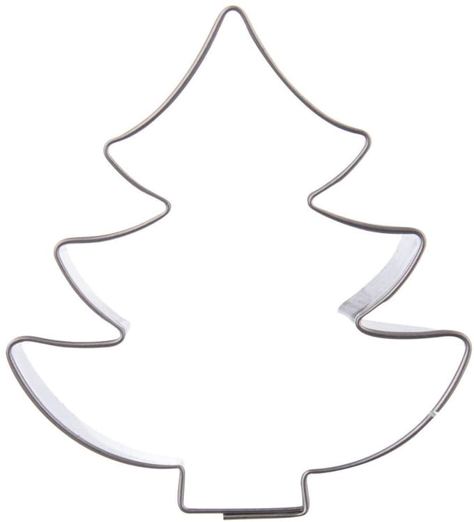 Orion - Roestvrijstalen Koekjesvorm - Kerstboom - 4,6 cm