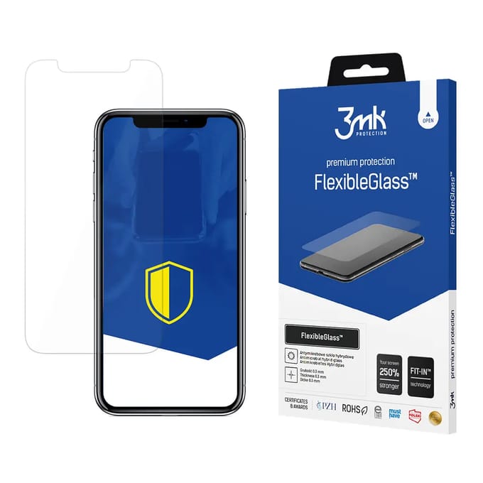 Hybride glas 3MK Apple iPhone X - FlexibleGlass™