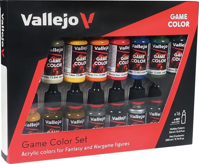 Vallejo Hobbyverf Acrylverf - 72299 Introduction - Game Color - Acryl Set Verf set