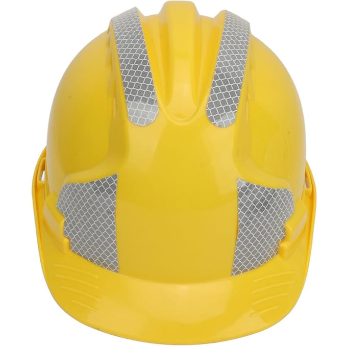 Veilige Werkhelm Verbeterde ABS Harde Helm Slagvastheid Verstelbare Helm voor Bouwplaats gray
