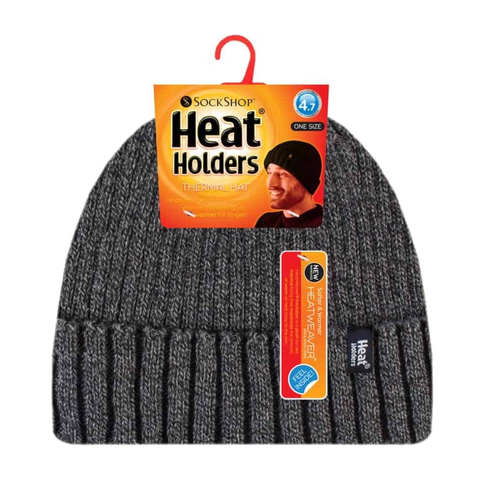 Heat Holders Thermische omslagmuts voor heren - Grijs