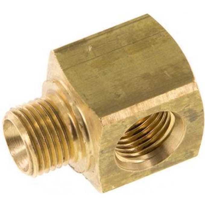 T-Koppeling 16bar/8'' Buitendraad X Binnendraad Messing 16bar [2 Stuks]