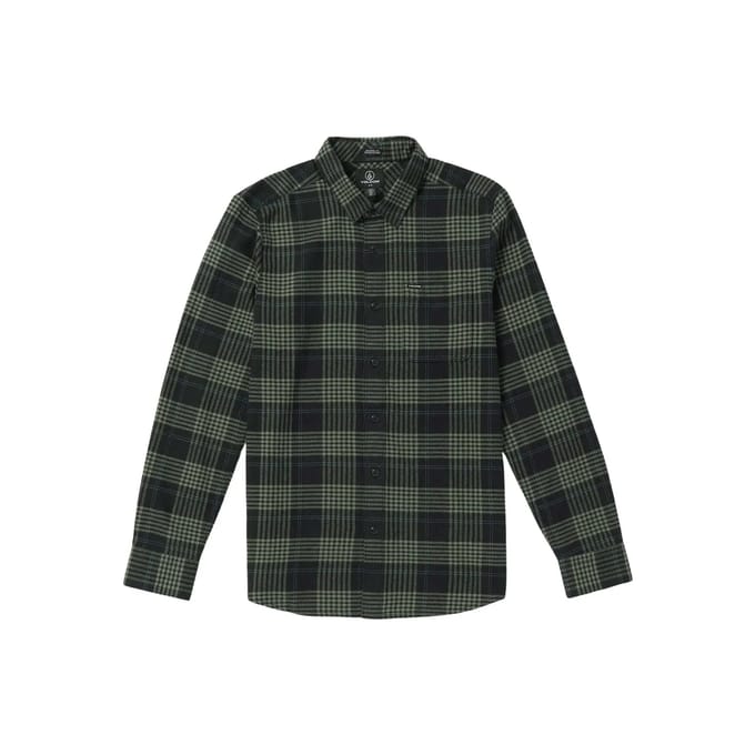 Volcom Caden Plaid Shirt zwart