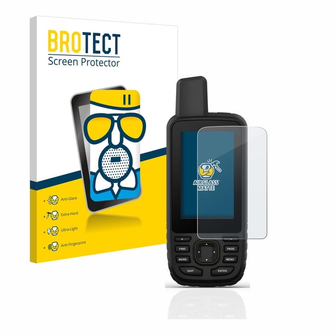 BROTECT - Screenprotector voor Garmin GPSMAP 67 - Folie Beschermfolie Beschermglas matte