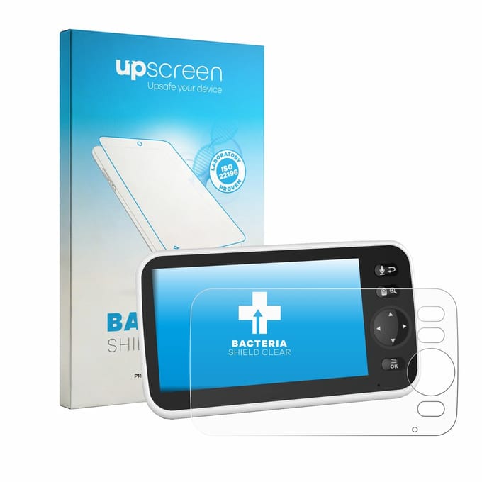 upscreen - Screenprotector voor HelloBaby HB6550 - Folie Beschermfolie transparant antibacterieel
