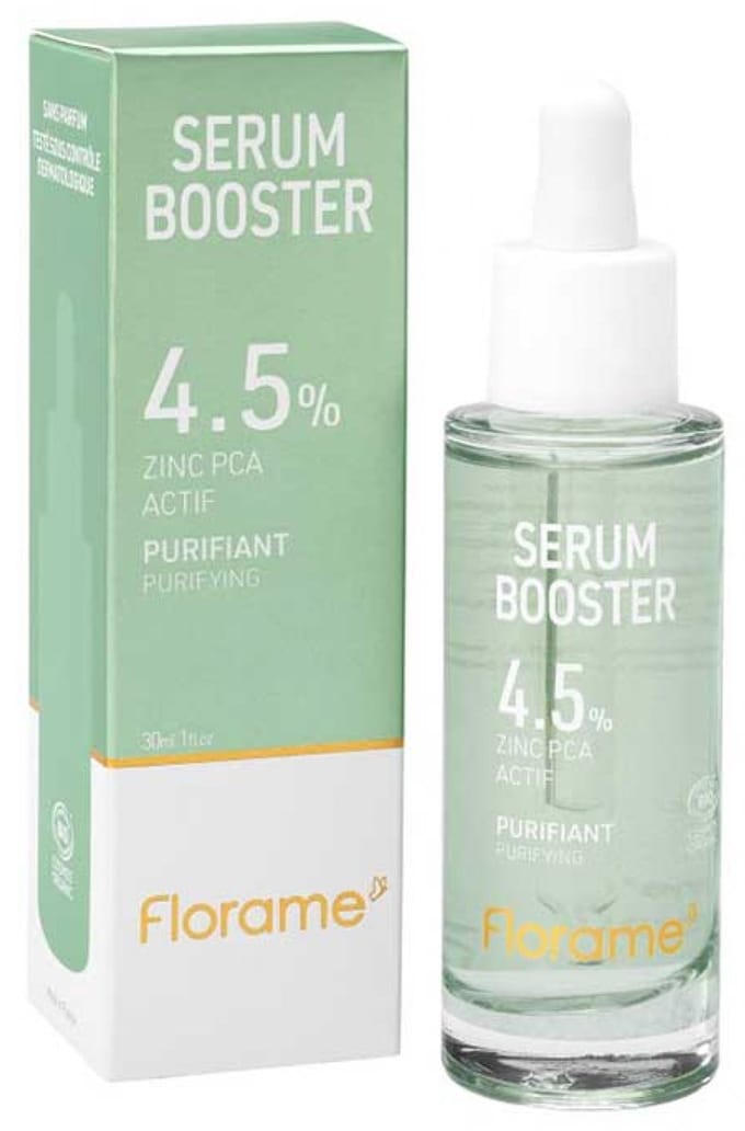 Florame Zuiverend Booster Serum 4,5% Bio Actief Zink PCA 30 ml
