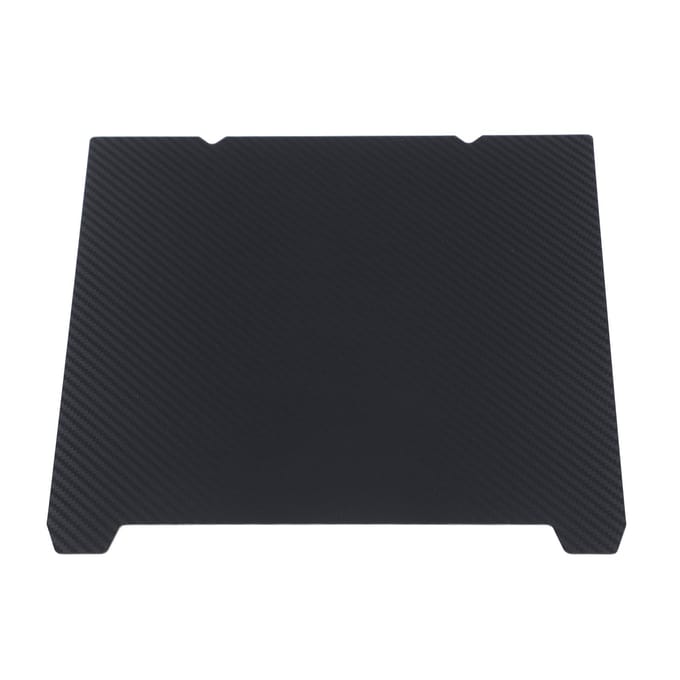 Dubbelzijdige bouwplaat PEI-coating PET koolstofvezel printbed 235x235MM 3D-printplatform voor black
