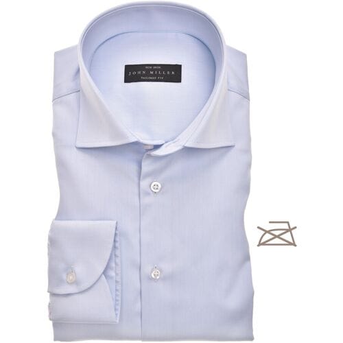 John Miller Overhemd Tailored Longer Sleeve Non Iron Mouwlengte 7 Licht Blauw / male
