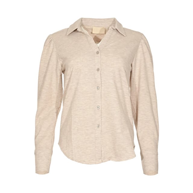 MAICAZZ Payden blouse fa25.20.008 dark sand