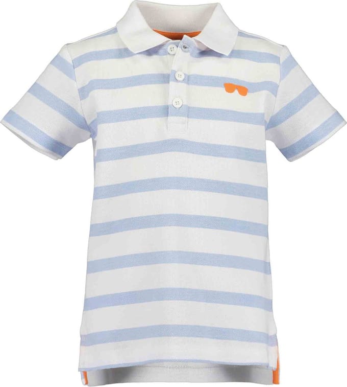 Blue Seven CRAB Jongens Poloshirt - blauw - Maat 128